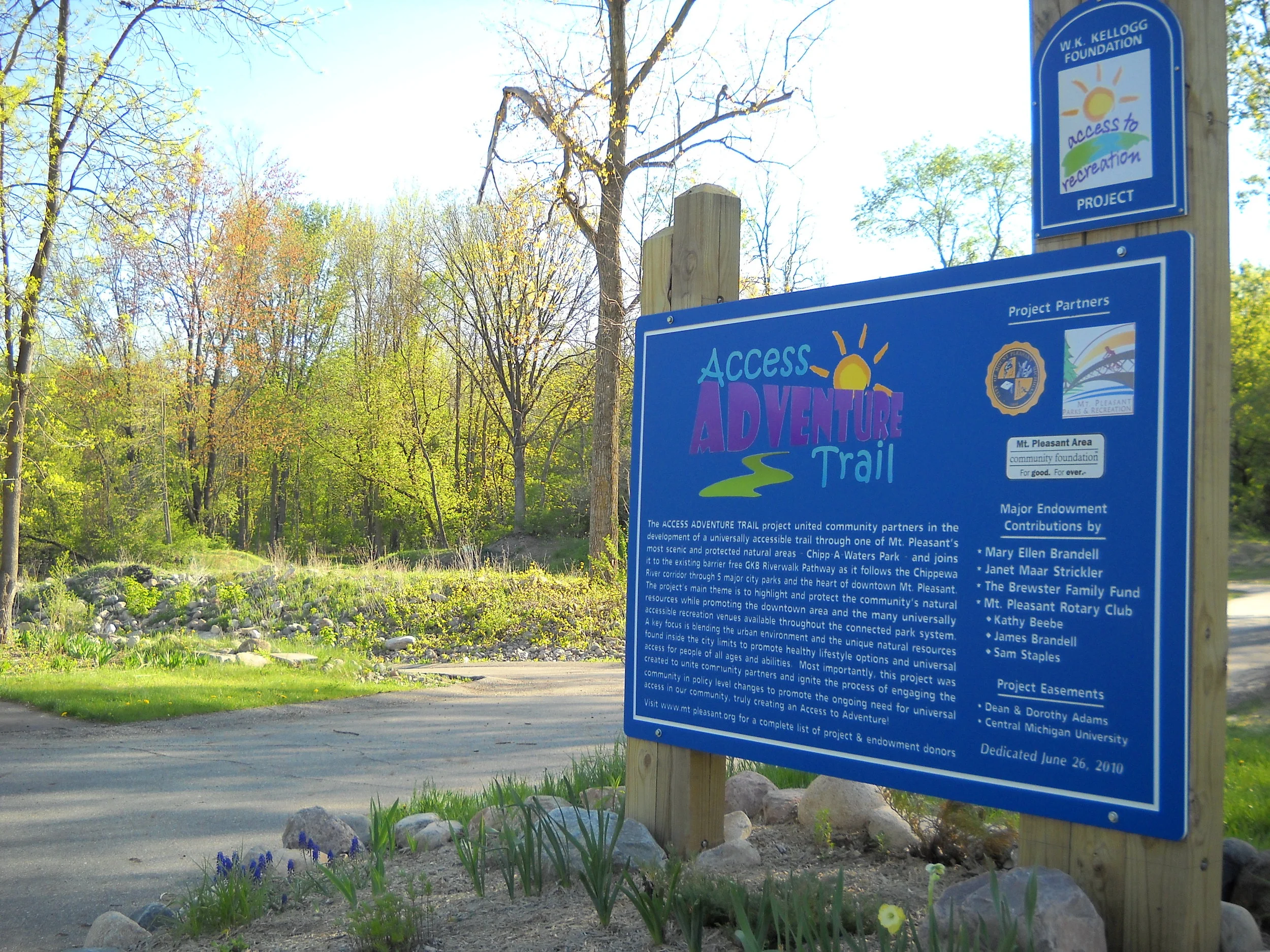 Access to Recreation Mt. Pleasant Area Community Foundation